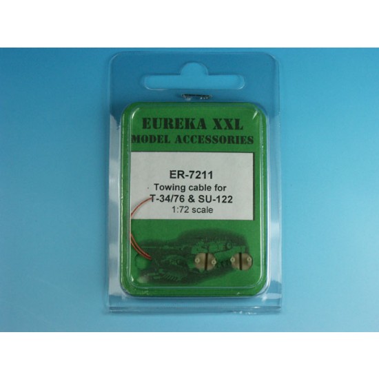 1/72 Towing Cable for T-34/76 Tank & SU-85/100/122 SPGs