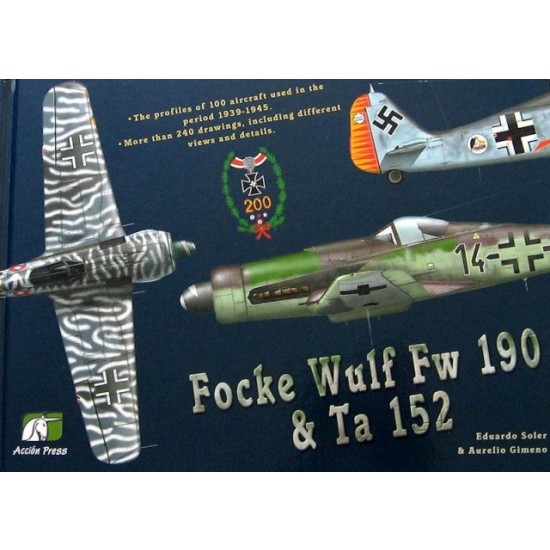 Colour Book - Focke-Wulf Fw 190 & Ta 152 (English, 136 pages)