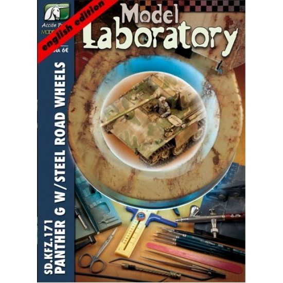 Colour Magazine - Model Laboratory No.1 Panther G Sd.Kfz.171 w/Steel Road Wheels (English)