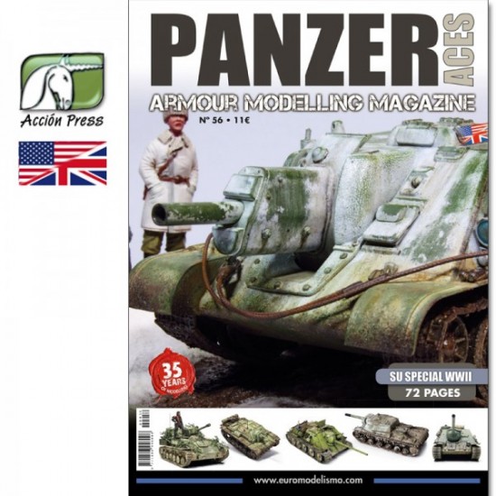 Panzer Aces Magazine Issue No.56 - Russian Vehicle SU (English Version)