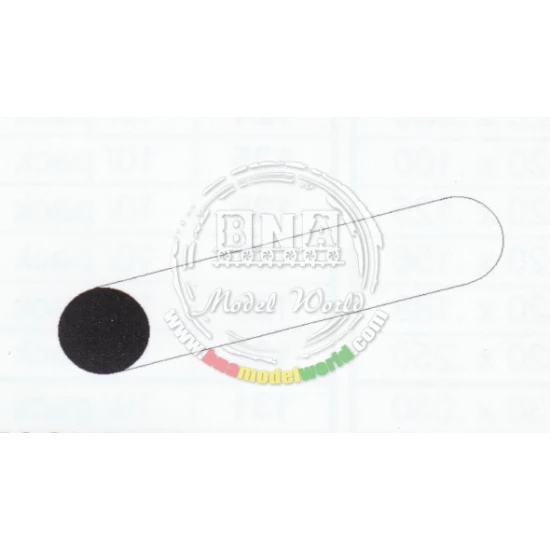 White Styrene Round Rod Diameter: 0.64mm/.025" - 10pcs Length: 35cm (14")
