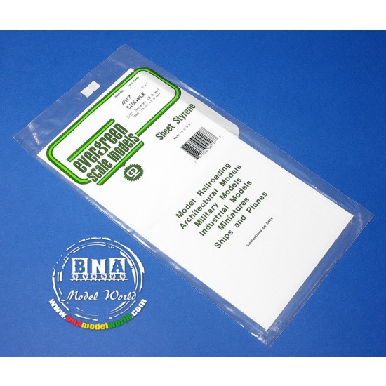 Styrene Sidewalk (Size: 4.7mm x 4.7mm; Groove Width: 0.33mm) 15cmx30cm 1pcs