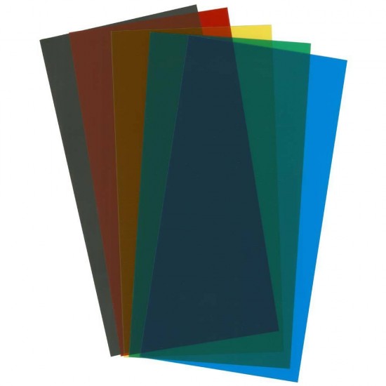 Oriented Polystyrene Transparent Assortment Sheet (Size:6"x12";Thickness: .01"/0.25mm)5pcs