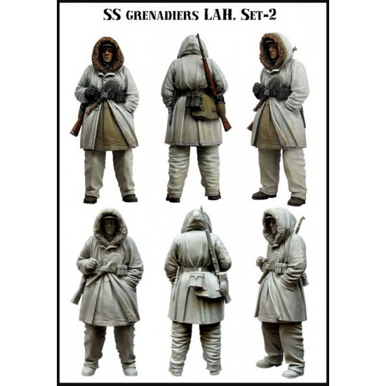 1/35 WWII German SS Grenadier LAH. Set #2 (1 Figure)