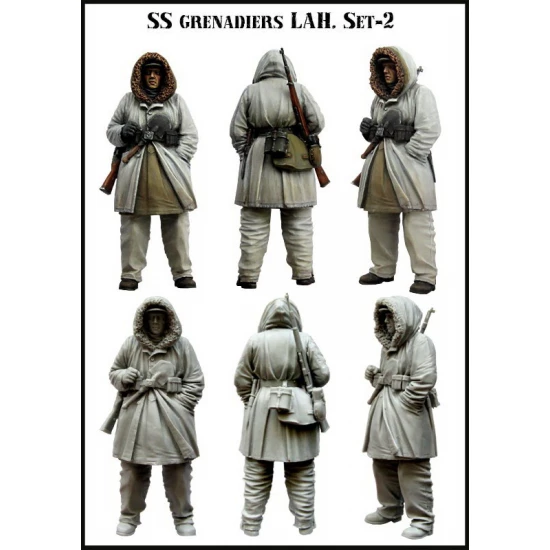 1/35 WWII German SS Grenadier LAH. Set #2 (1 Figure)