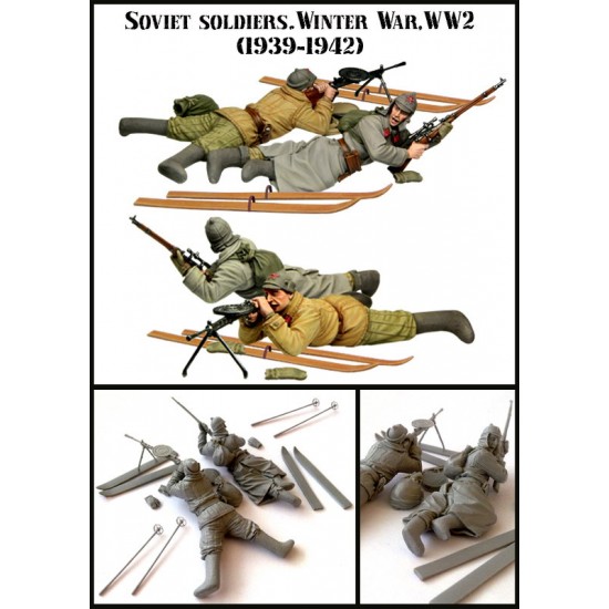 1/35 WWII Soviet Soldiers 1939-1942 (2 Figures)