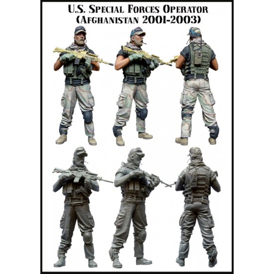 1/35 US Special Forces Operator (Afghanistan 2001-2003) Set #1 (1 Figure)