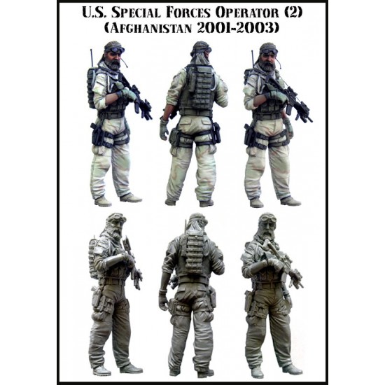 1/35 US Special Forces Operator (Afghanistan 2001-2003) Set #2 (1 Figure)