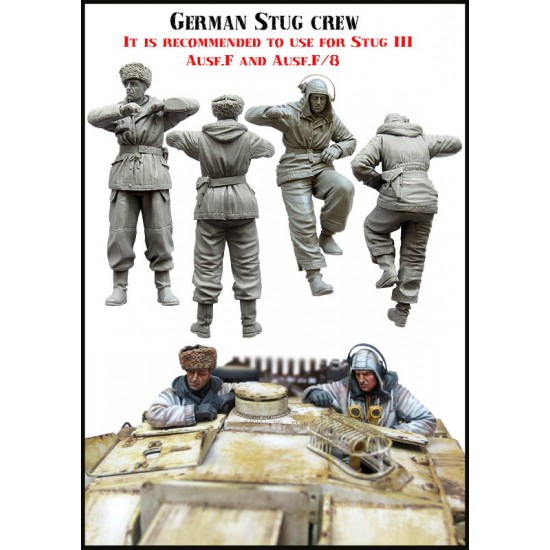 1/35 German Stug Crew for Stug III Ausf.F and Ausf.F/8 (2 Figures)