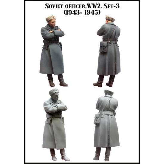 1/35 WWII Soviet Officer 1943-1945 Set #3 (1 Figure)