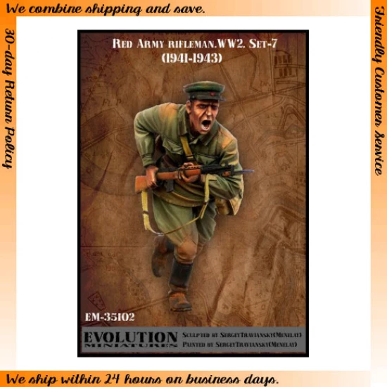 1/35 WWII Red Army Rifleman Set-7 (1941-1943)(1 figure)
