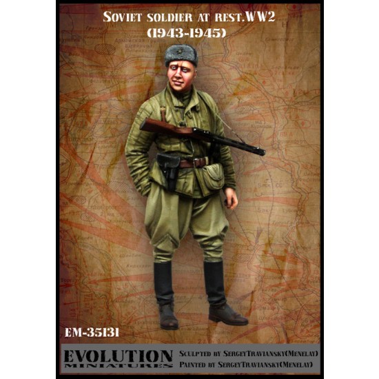1/35 WWII Soviet Soldier at Rest 1943-1945 (1 Figure)