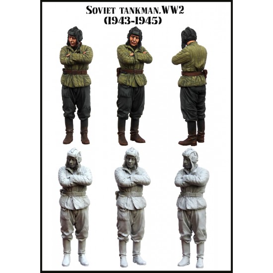1/35 WWII Soviet Tankman 1943-1945 (1 Figure)