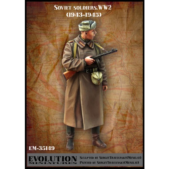 1/35 WWII Soviet Soldier 1943-1945 #2