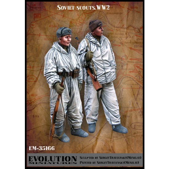 1/35 WWII Soviet Scouts (2 figures)