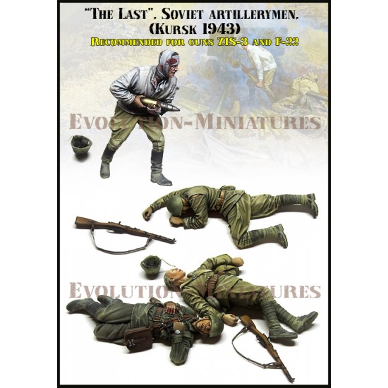 1/35 Soviet Artillerymen "The Last" Kursk 1943
