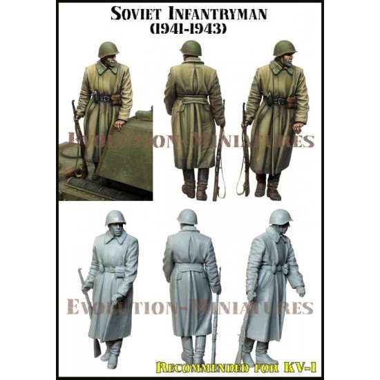 1/35 Soviet Infantryman 1941-1943 (1 figure)