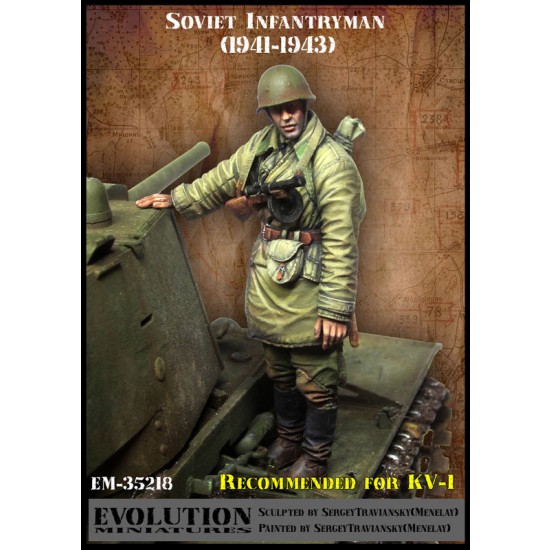 1/35 Soviet KV-1 Tank Infantryman 1941-1943