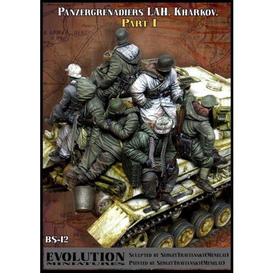 1/35 Panzergrenadiers LAH. Kharkov. Part 1
