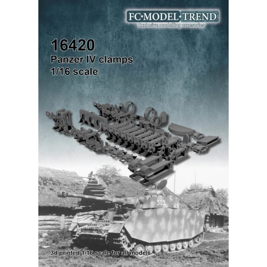 1/16 Panzer IV Tool Clamps