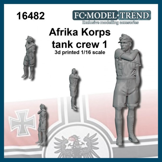 1/16 Afrika Korps Tank Crew