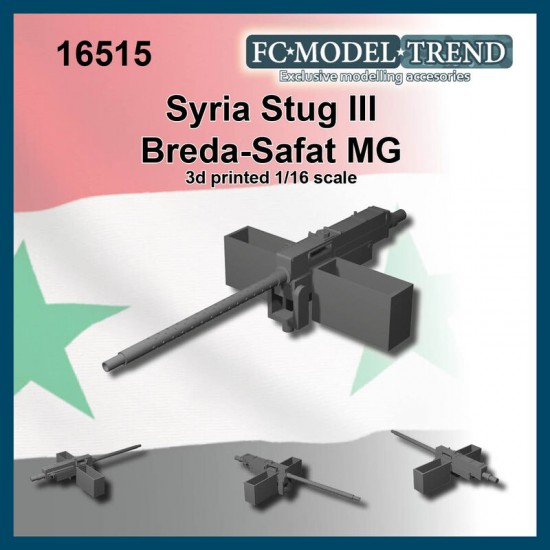 1/16 Syria Stug III Breda-Safat MG