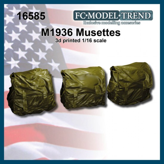 1/16 WWII US M1936 Musette FC Model Trend 16585