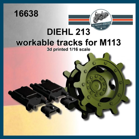 1/16 M113 Diehl 213 Workable Tracks