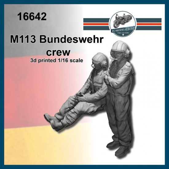 1/16 Bundeswehr M113 Crew (2 Figures)