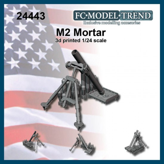 1/24 U.S. M2 Mortar