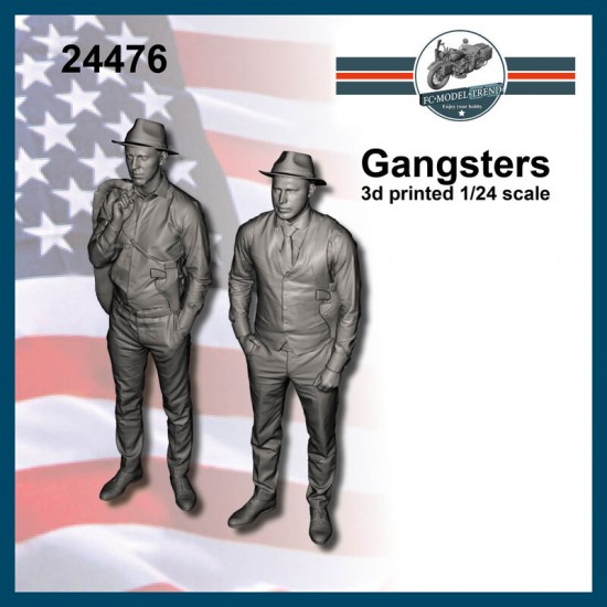 1/24 Gangsters Mafia (2 Figures)