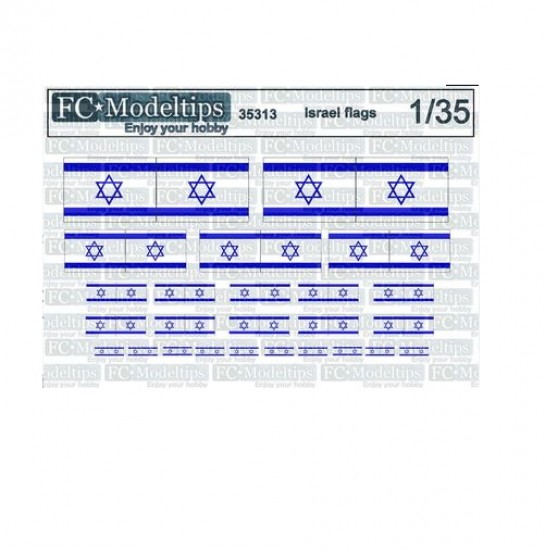 1/35 Israel Flags