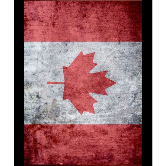 Canada Grunge Self-adhesive Base (190 x 130mm)
