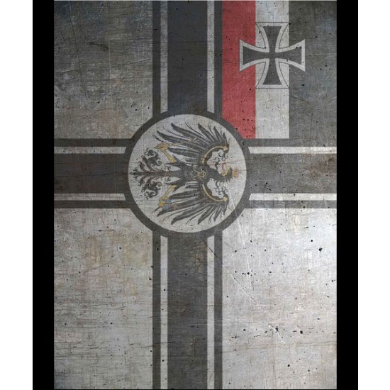 Grunge Self-adhesive Base - WWI German Empire (260 x 190mm)