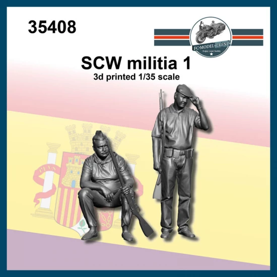 1/35 SCW Militia #1 (2 figures)