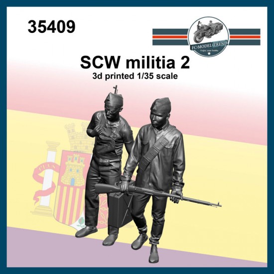 1/35 SCW Militia #2 (2 figures)