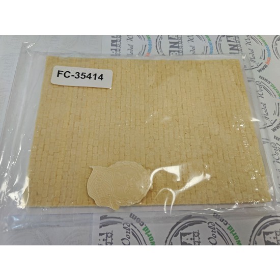 Unpainted Resin Cobblestone Base - Red Guard (18 x 13cm)