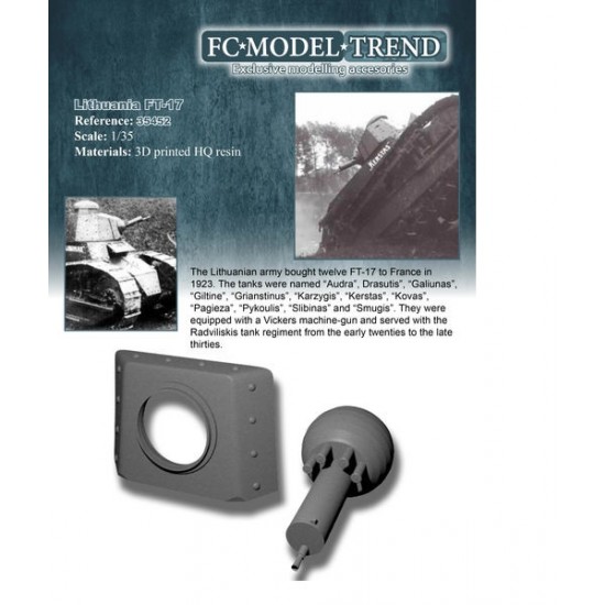 1/35 Lithuanian FT-17 Accessories