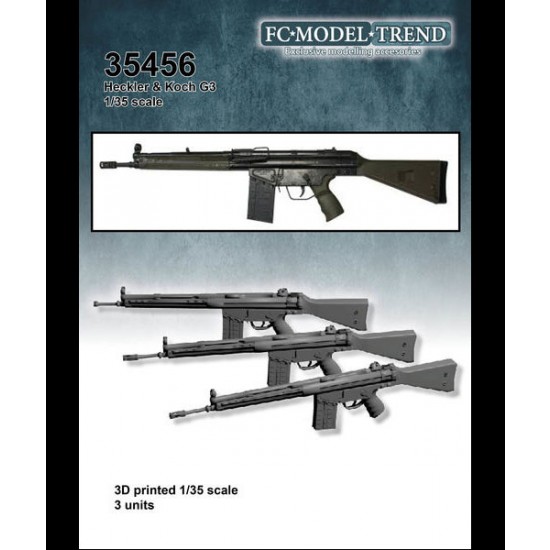 1/35 Heckler & Koch G3 (3pcs)