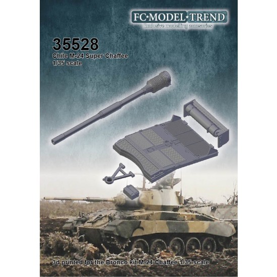 1/35 Chile Super Chaffee for Bronco kits