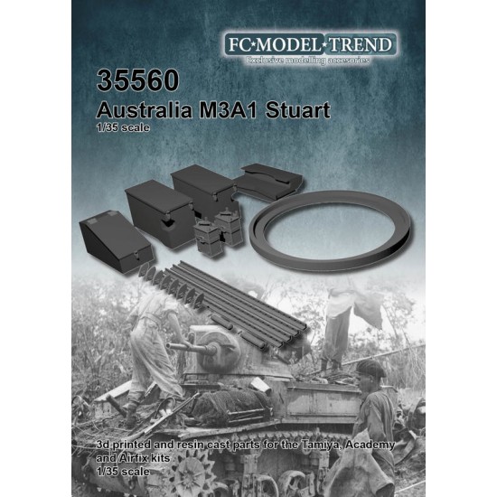 1/35 Australian M3 Stuart Detail Set for Tamiya/Academy/Airfix kits