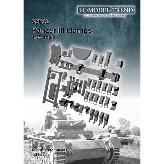 1/35 Panzer III Clamps