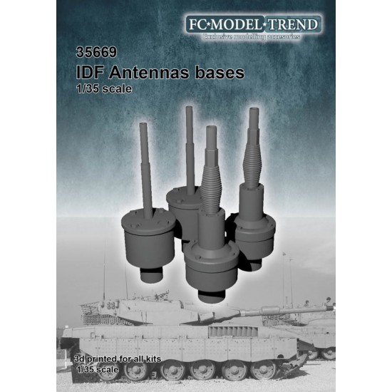 1/35 IDF Antennas Bases