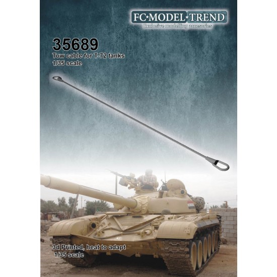 1/35 T-72 Tank Tow Cable