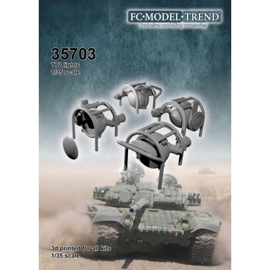 1/35 T-72 Main Battle Tank Lights