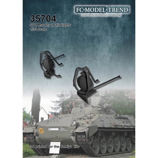 1/35 Luces Para Marder 1A1/2 Lights for Tamiya kits