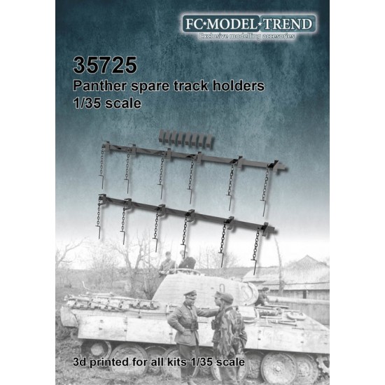 1/35 Panther/Jagdpanther Track Links Rails