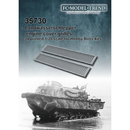 1/35 Landwasserschlepper Meshes Grilles for HobbyBoss kits