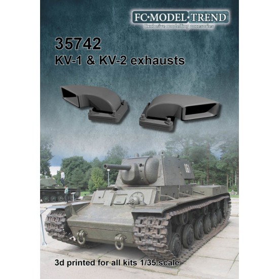 1/35 Kliment Voroshilov KV-1/2 Exhausts
