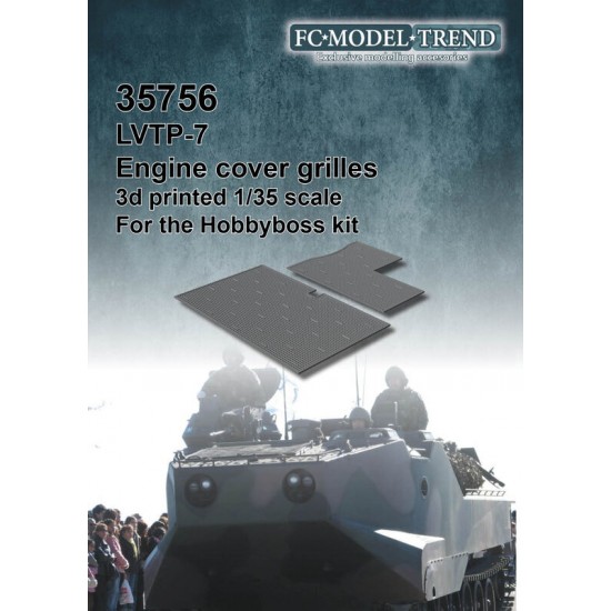 1/35 LVTP-7 Grilles for HobbyBoss kits